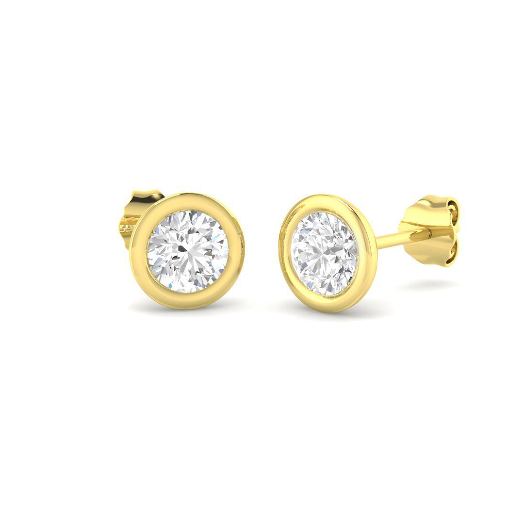 SE7004 — Earrings - 9k Yellow Gold