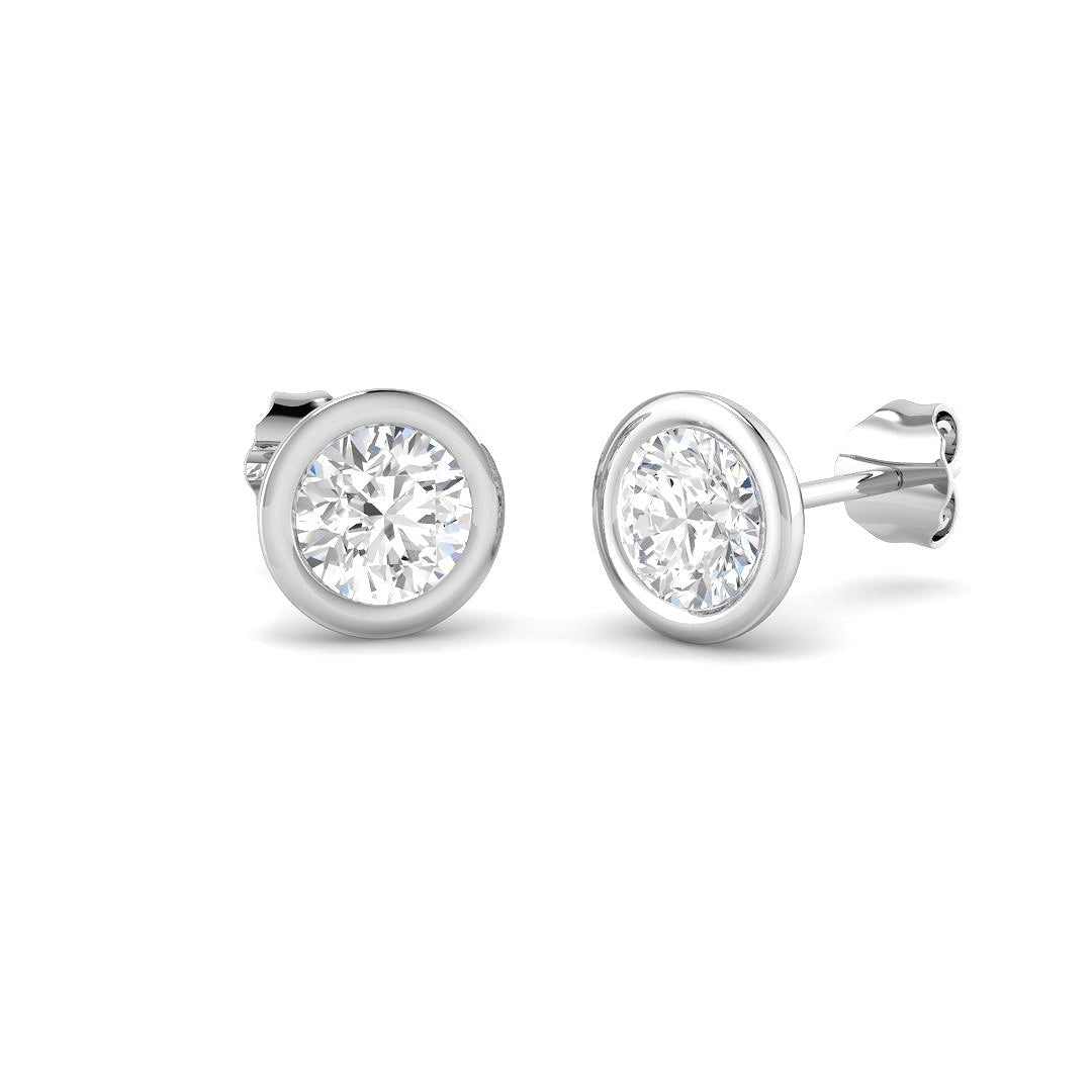 SE7005 — Earrings - 9k White Gold