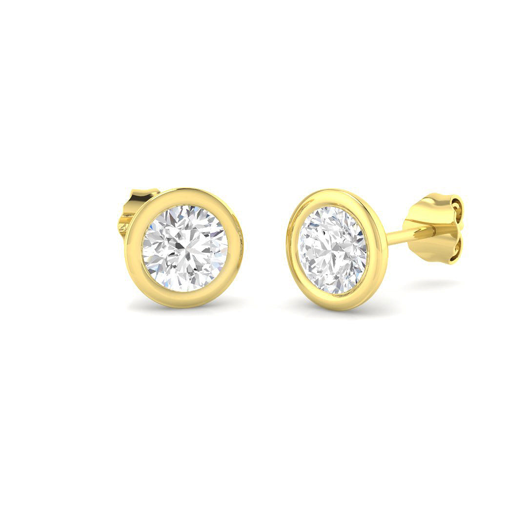 SE7005 — Earrings - 9 KT Yellow Gold