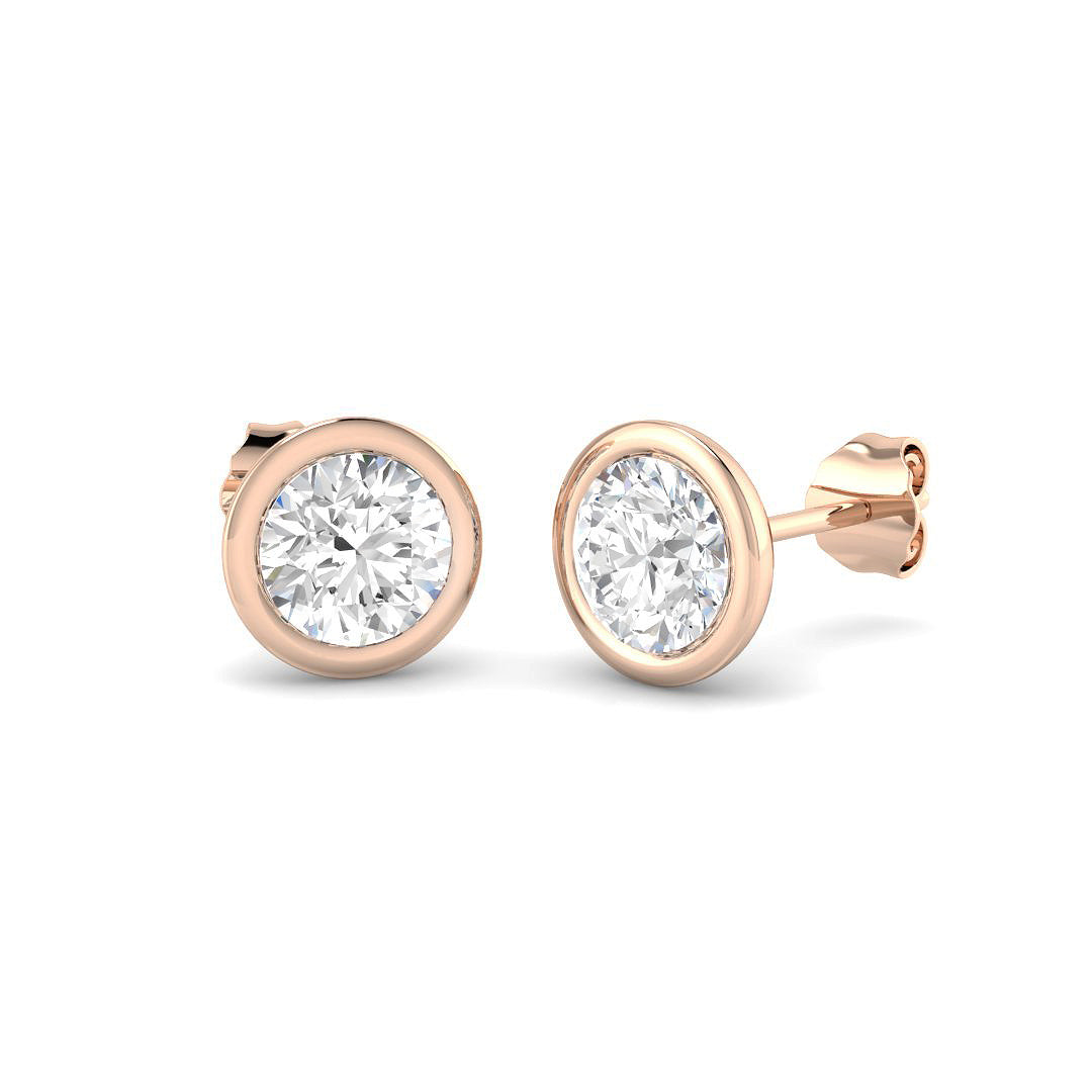 SE7006 — Earrings - 9k Rose Gold