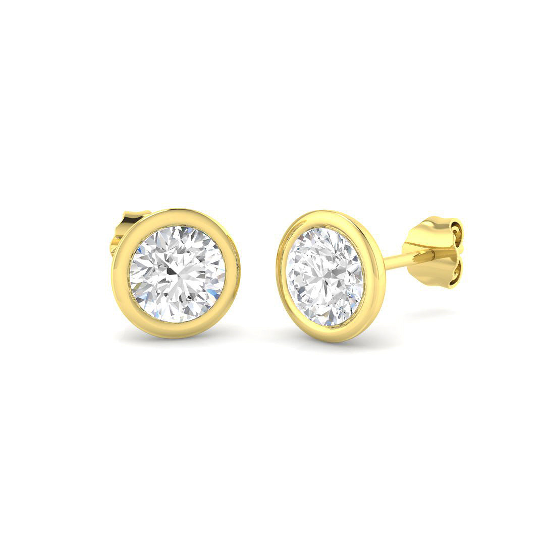 SE7006 — Earrings - 9k Yellow Gold