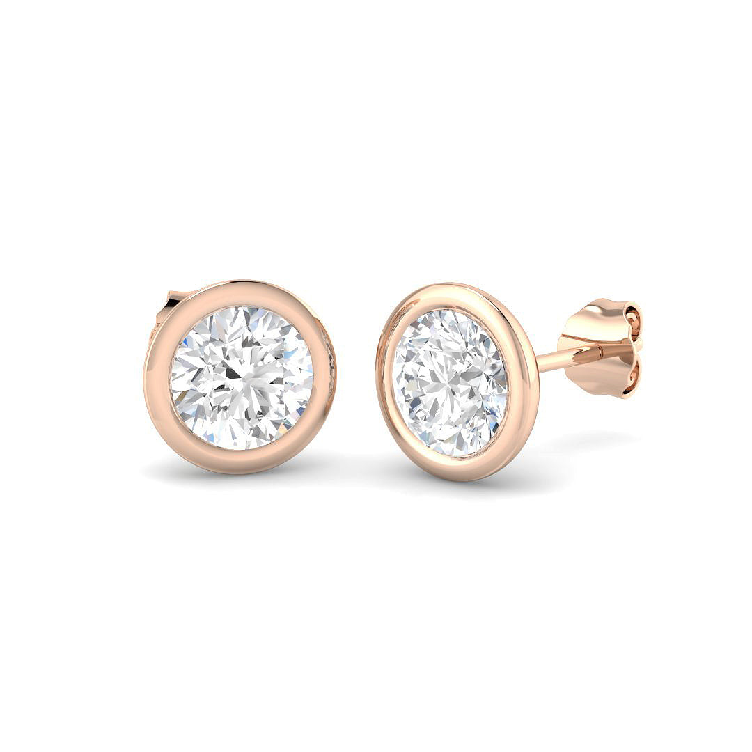 SE7007 — Earrings - 9k Rose Gold