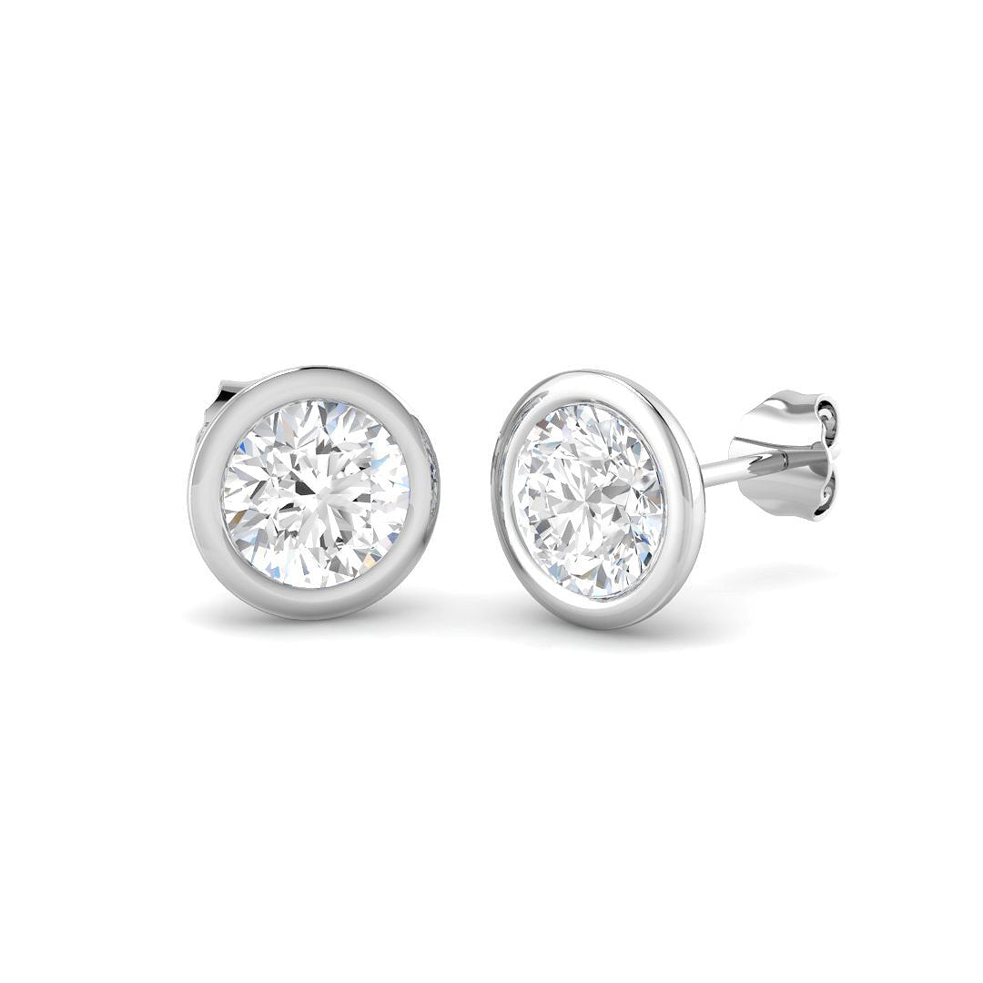 SE7007 — Earrings - 9k White Gold