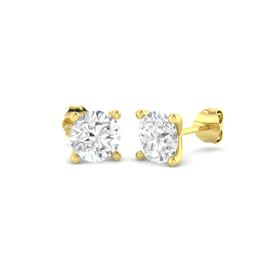 SE7009 — Earrings - 9k Yellow Gold