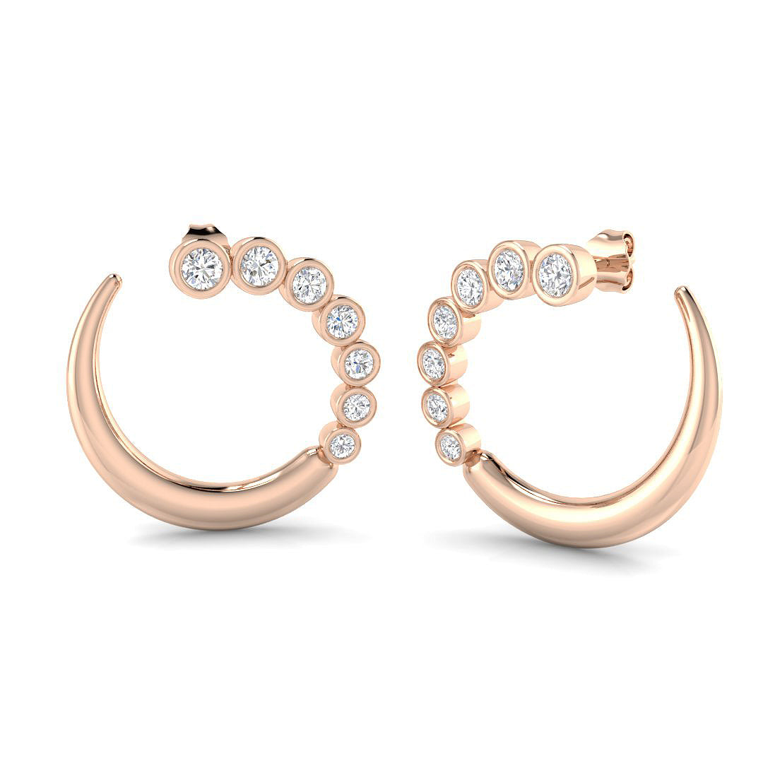 SE7011 — Earrings - 9k Rose Gold