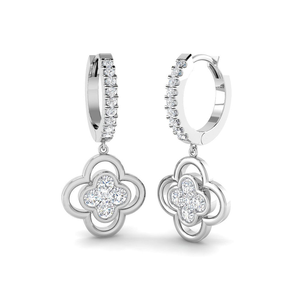 SE7012 — Earrings - 9k White Gold