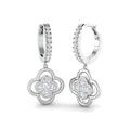 SE7012 — Earrings - 9k White Gold