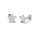 SE7018 — Earrings - 9k White Gold