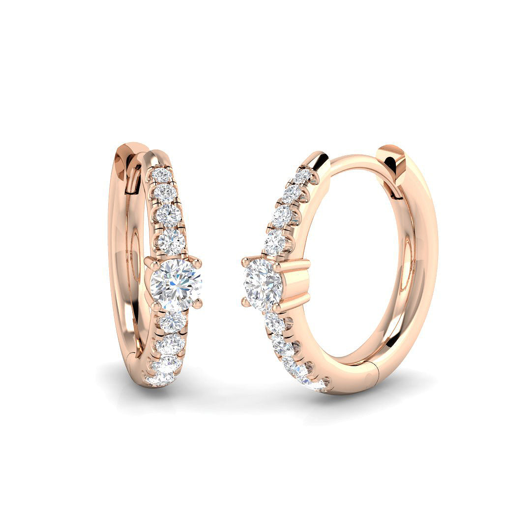 SE7020 — Earrings - 9k Rose Gold