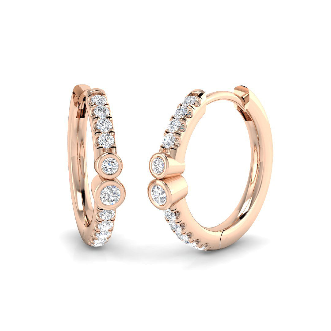 SE7021 — Earrings - 9k Rose Gold