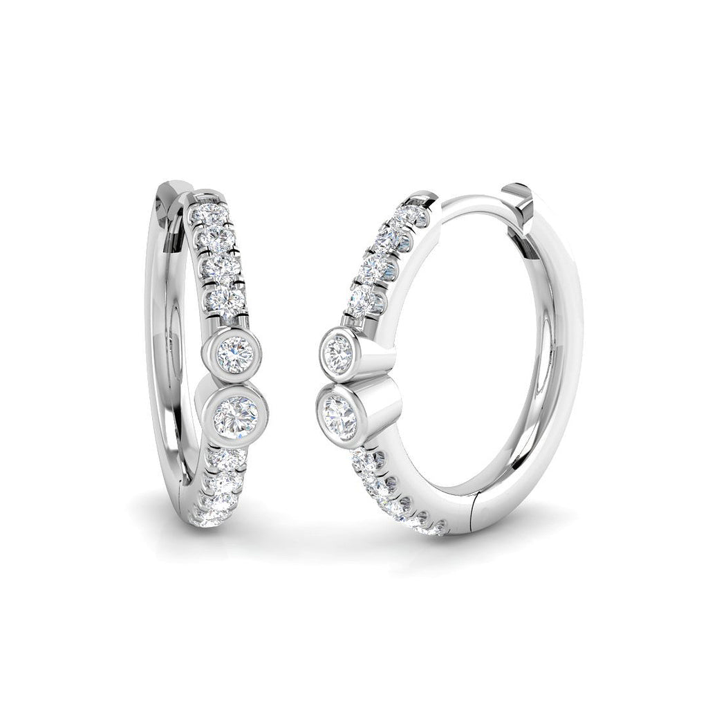 SE7021 — Earrings - 9k White Gold