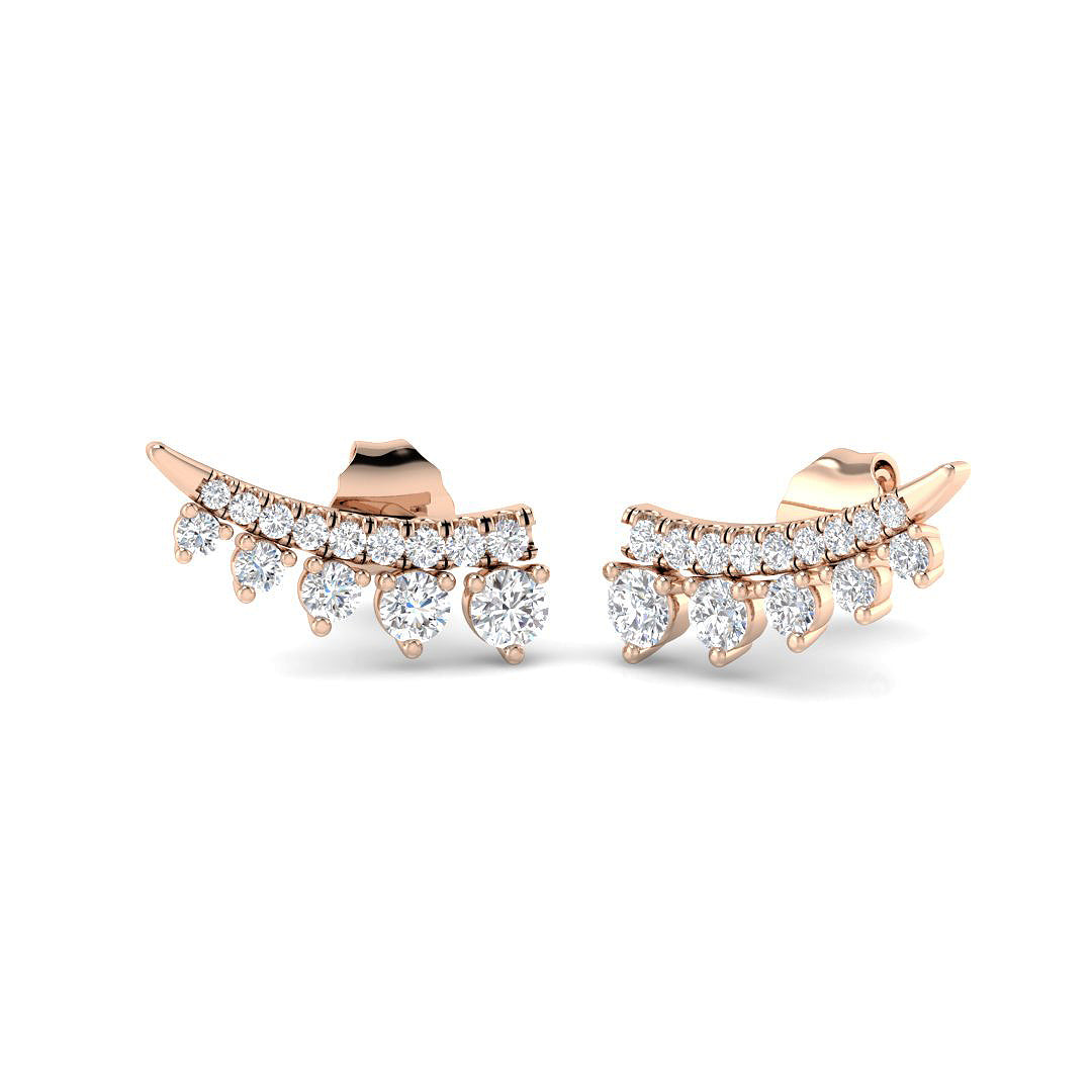 SE7022 — Earrings - 9k Rose Gold
