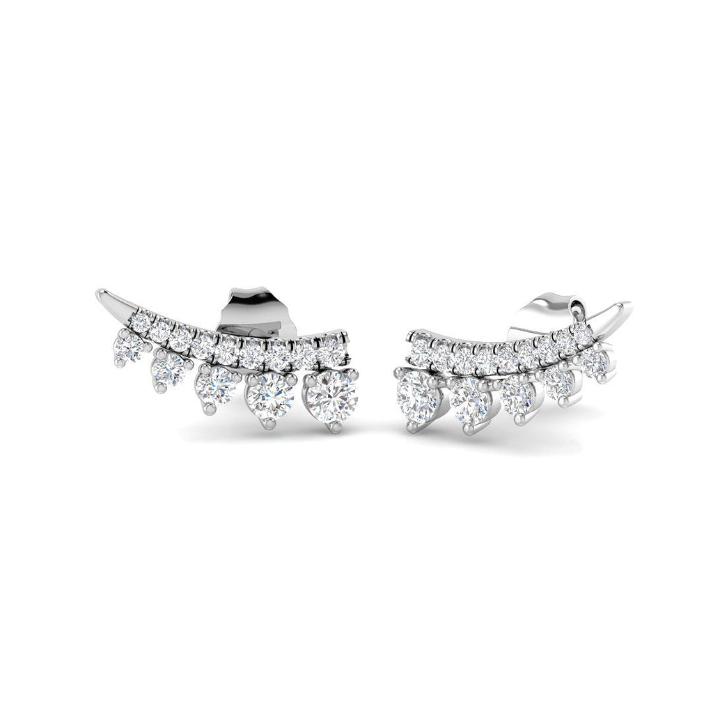 SE7022 — Earrings - 9k White Gold