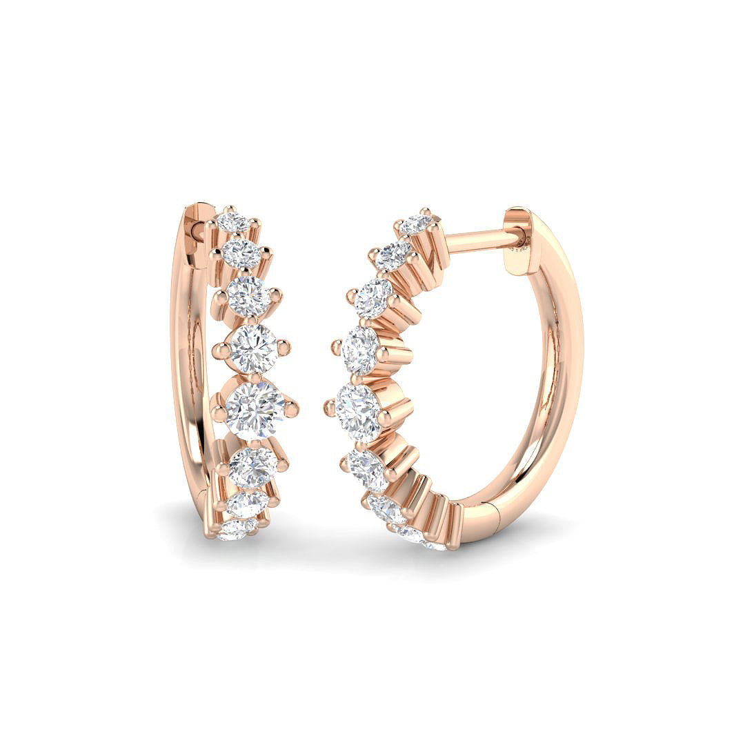 SE7023 — Earrings - 9k Rose Gold