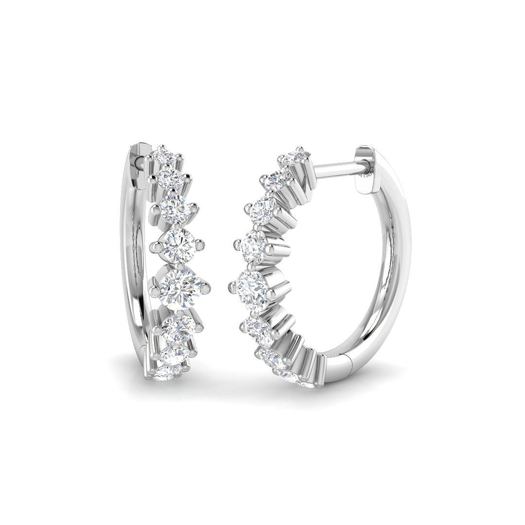 SE7023 — Earrings - 9k White Gold