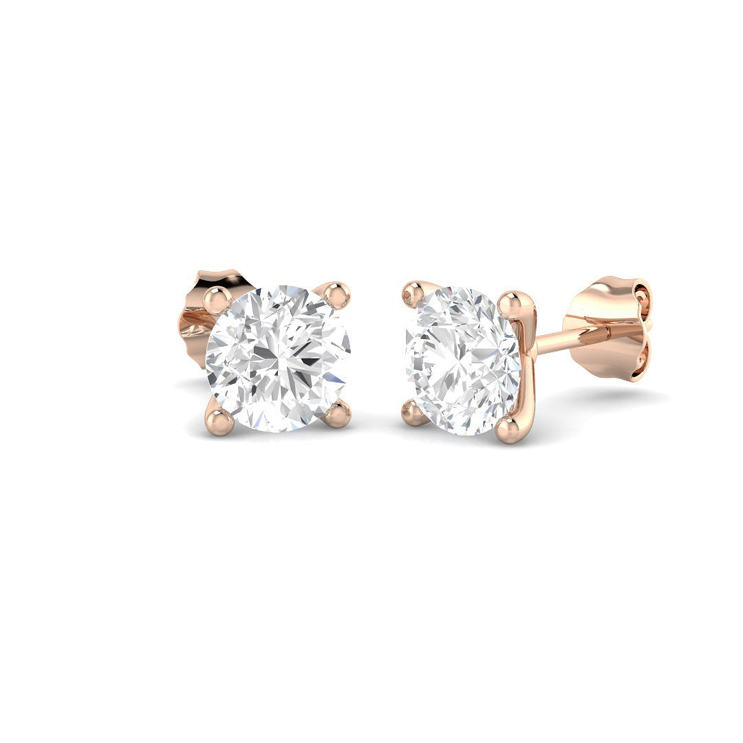 SE7027 — Earrings - 9k Rose Gold