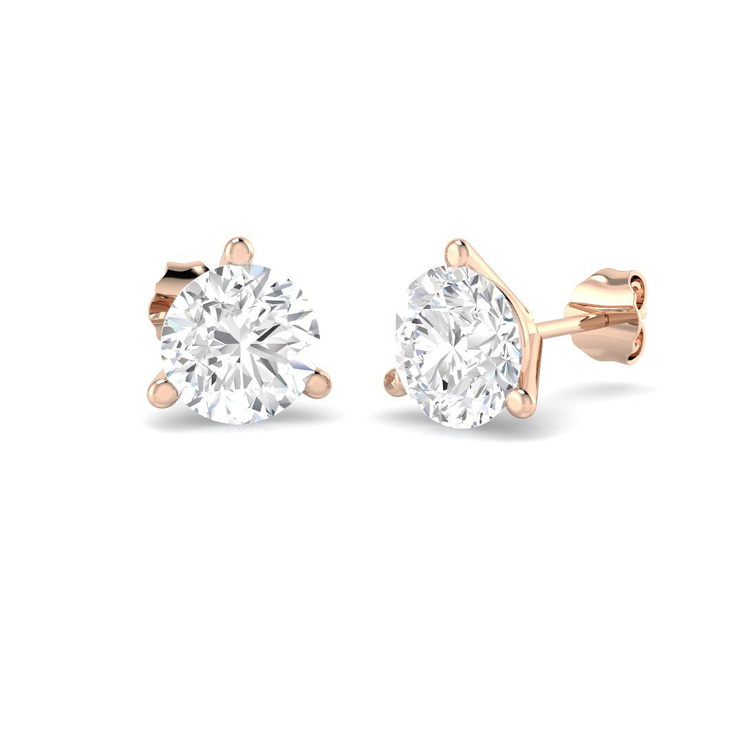 SE7034 — Earrings - 9k Rose Gold
