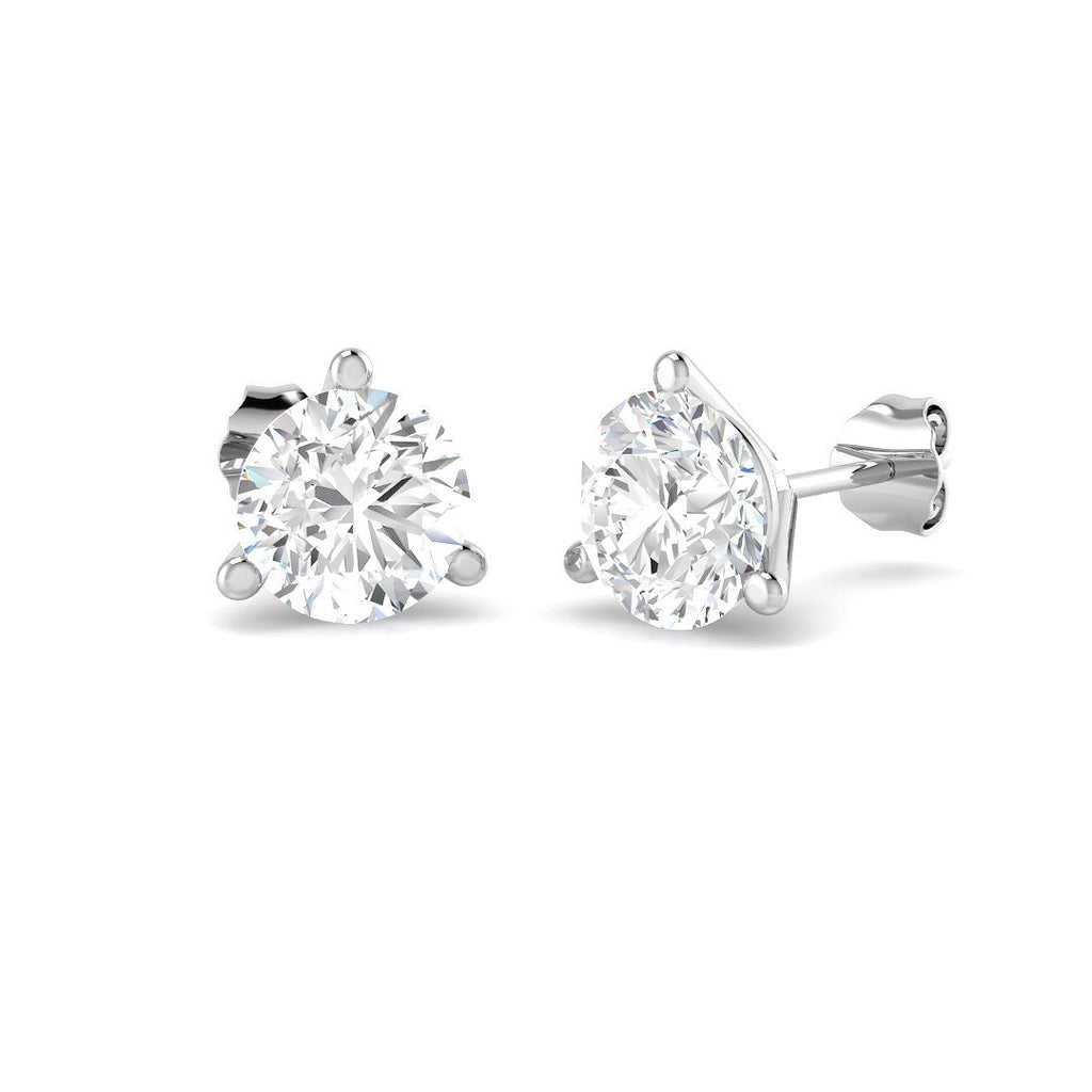 SE7034 — Earrings - 9k White Gold