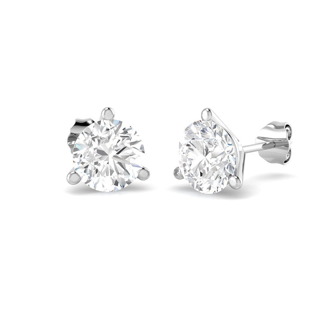 SE7034 — Earrings - 9k White Gold