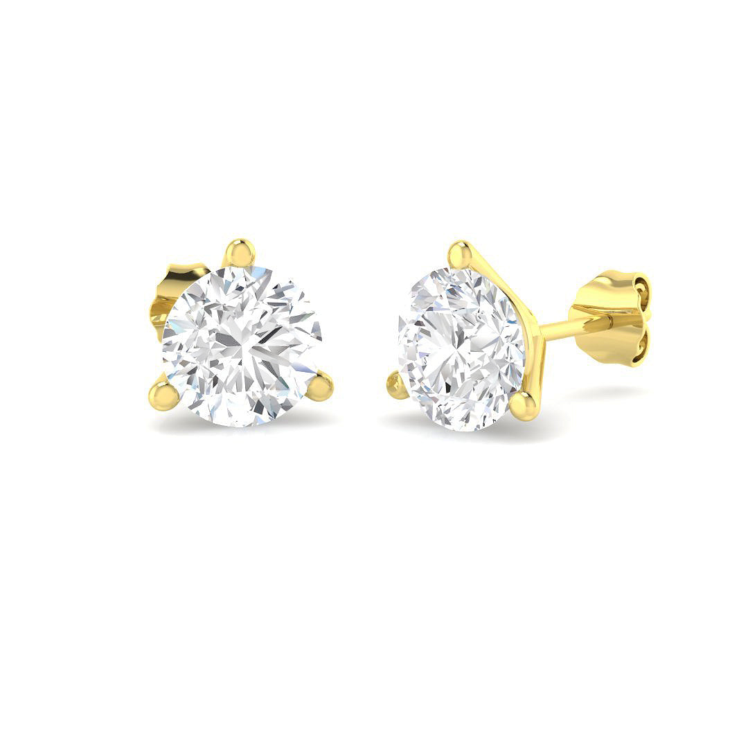 SE7034 — Earrings - 9k Yellow Gold