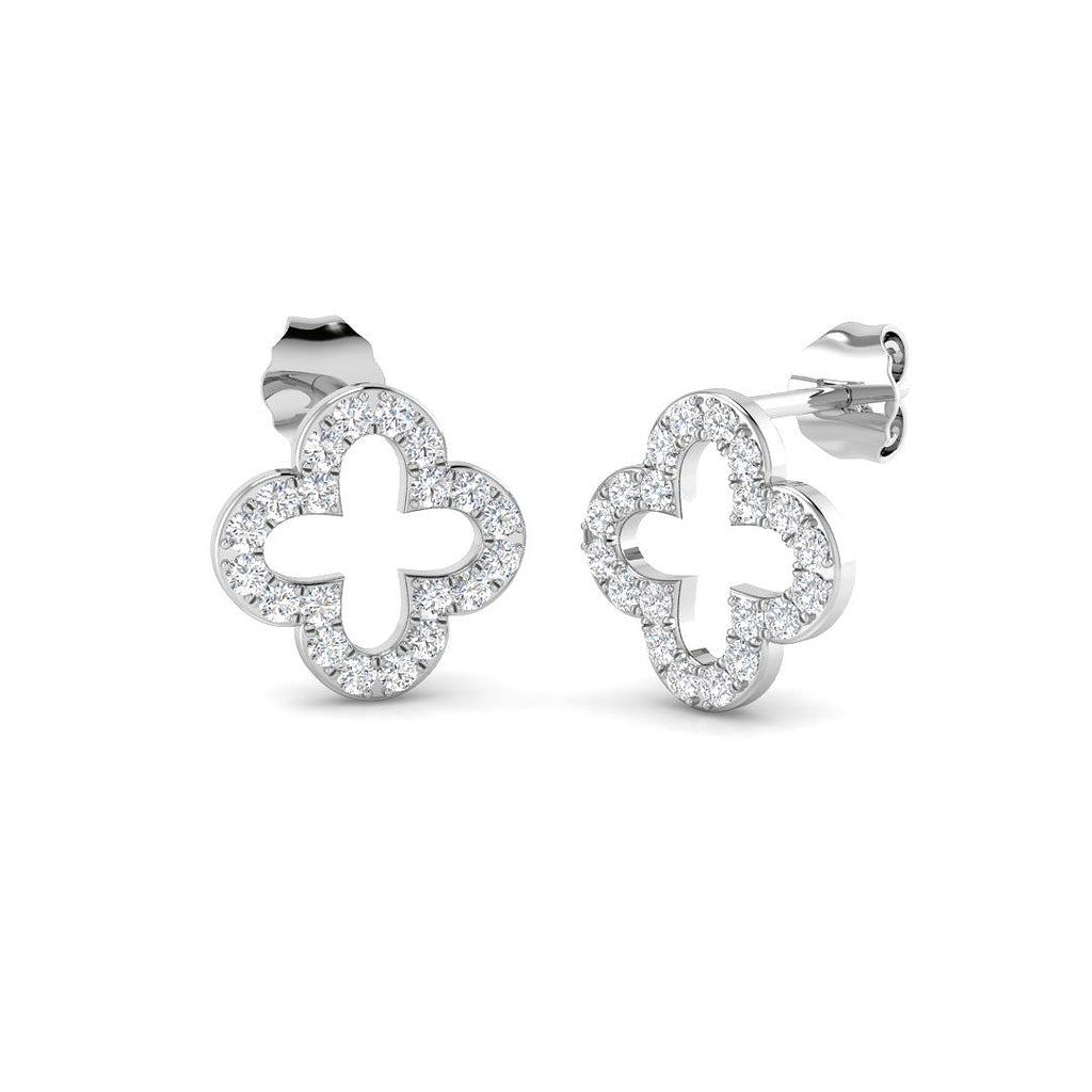 SE7037 — Earrings - 9k White Gold