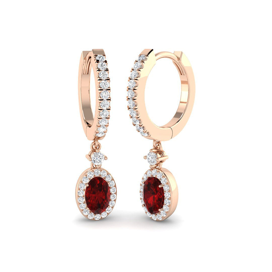 SE7038 — Earrings - 9k Rose Gold