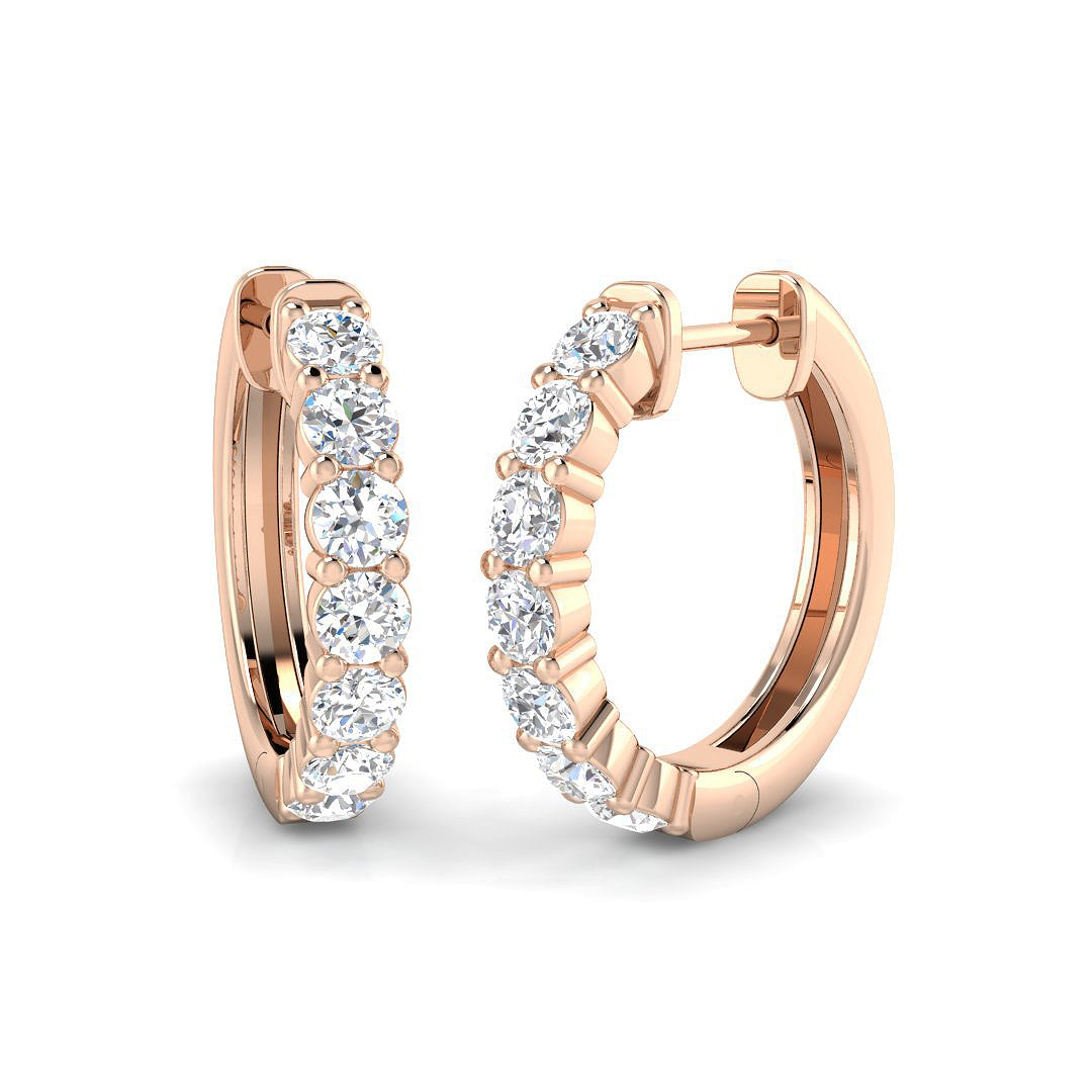 SE7043 — Earrings - 9k Rose Gold