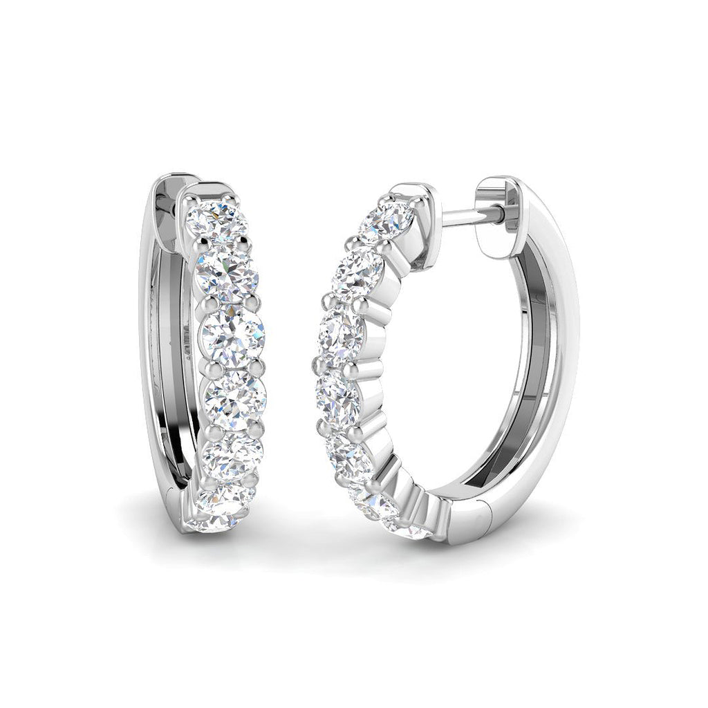 SE7043 — Earrings - 9k White Gold