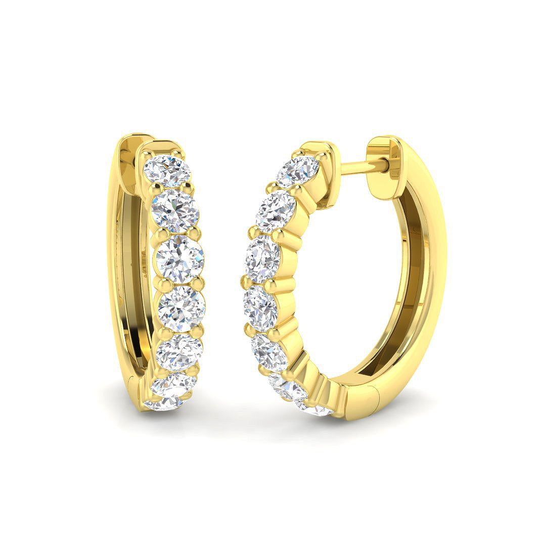SE7043 — Earrings - 9k Yellow Gold