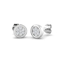 SE7044 — Earrings - 9k White Gold