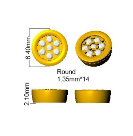 SE7044 — Earrings - 9k Yellow Gold detail
