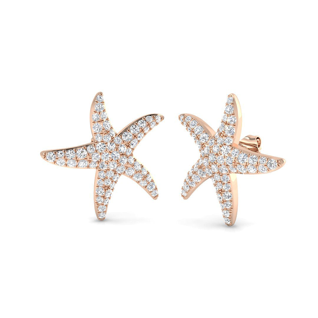 SE7046 — Earrings - 9k Rose Gold