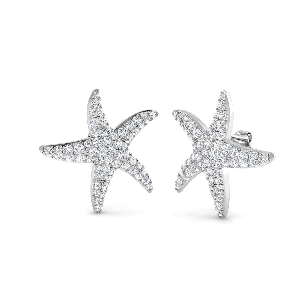 SE7046 — Earrings - 9k White Gold