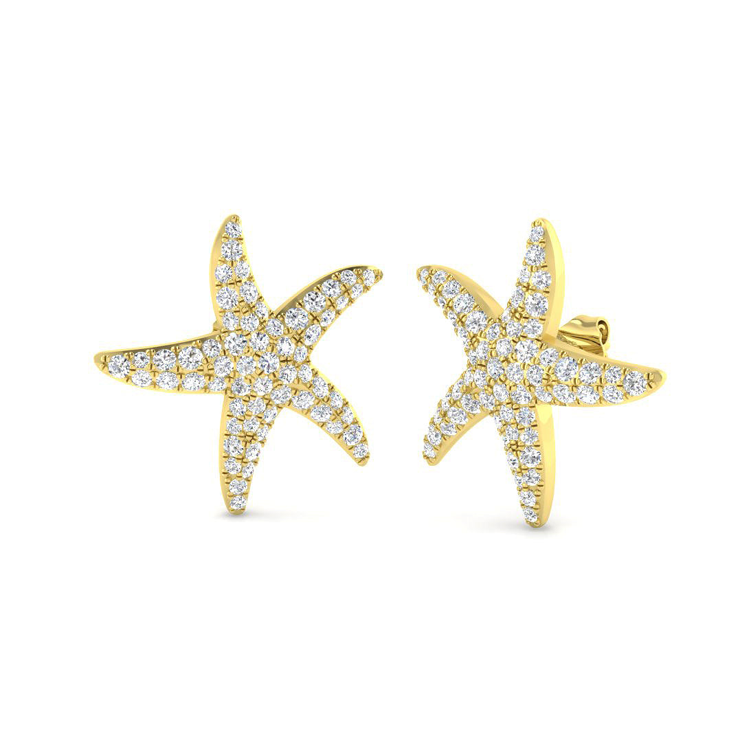 SE7046 — Earrings - 9k Yellow Gold