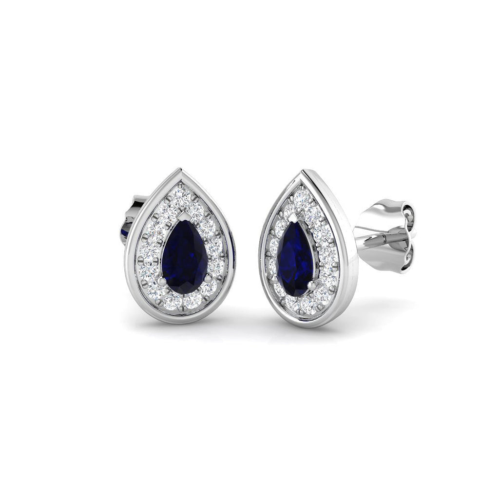 SE7053 — Earrings - 9k White Gold