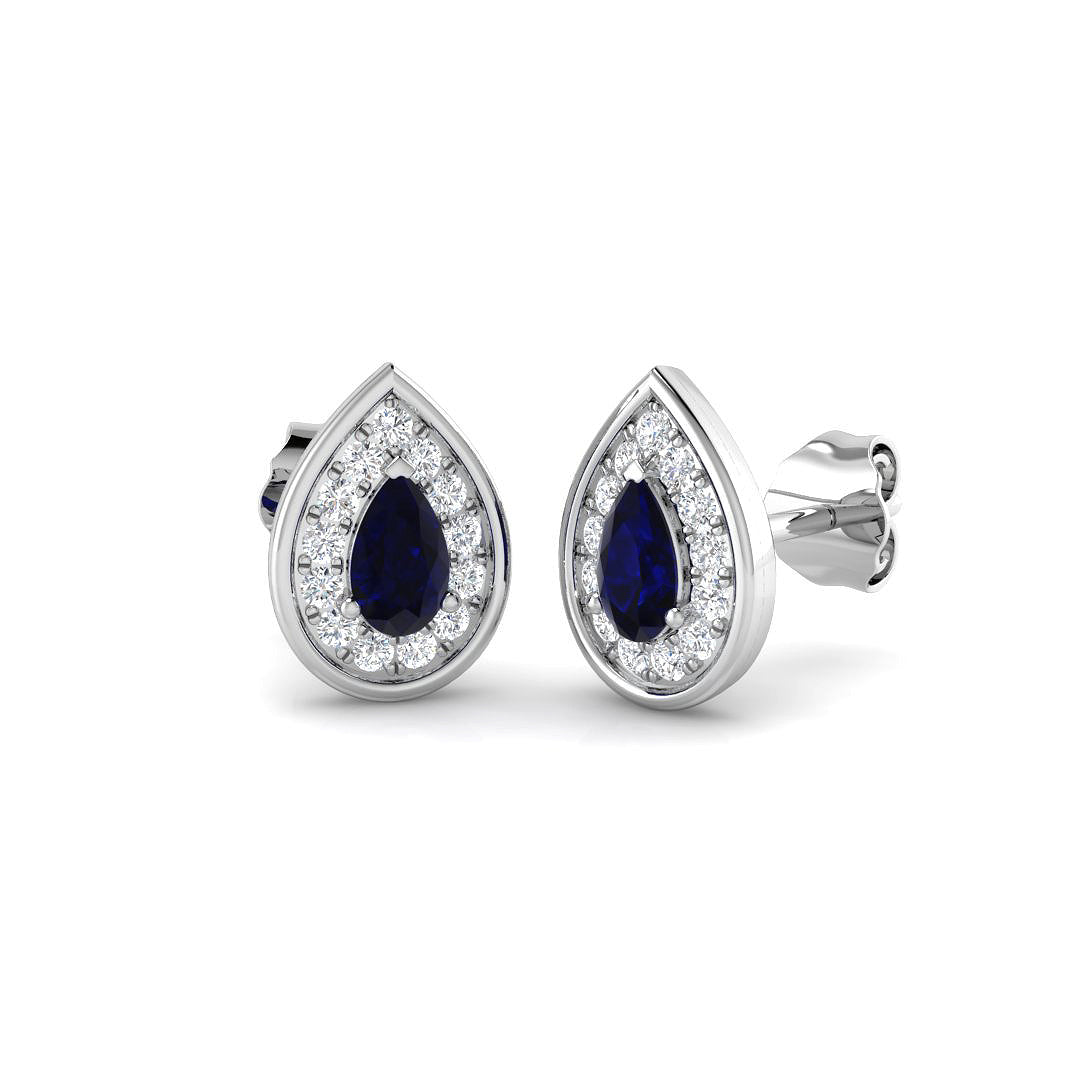 SE7053 — Earrings - 9k White Gold