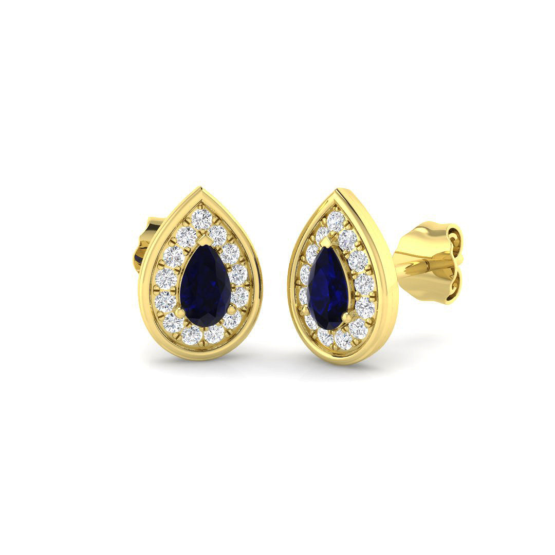 SE7053 — Earrings - 9k Yellow Gold