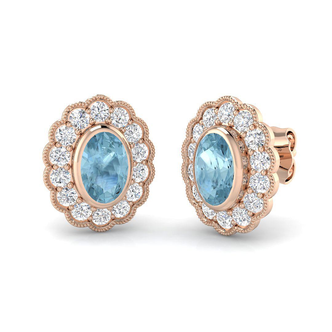 SE7055 — Earrings - 9k Rose Gold