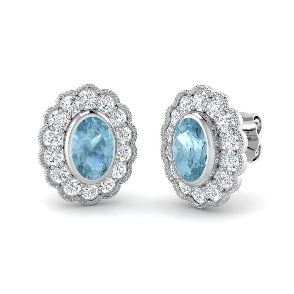 SE7055 — Earrings - 9k White Gold