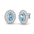 SE7055 — Earrings - 9k White Gold