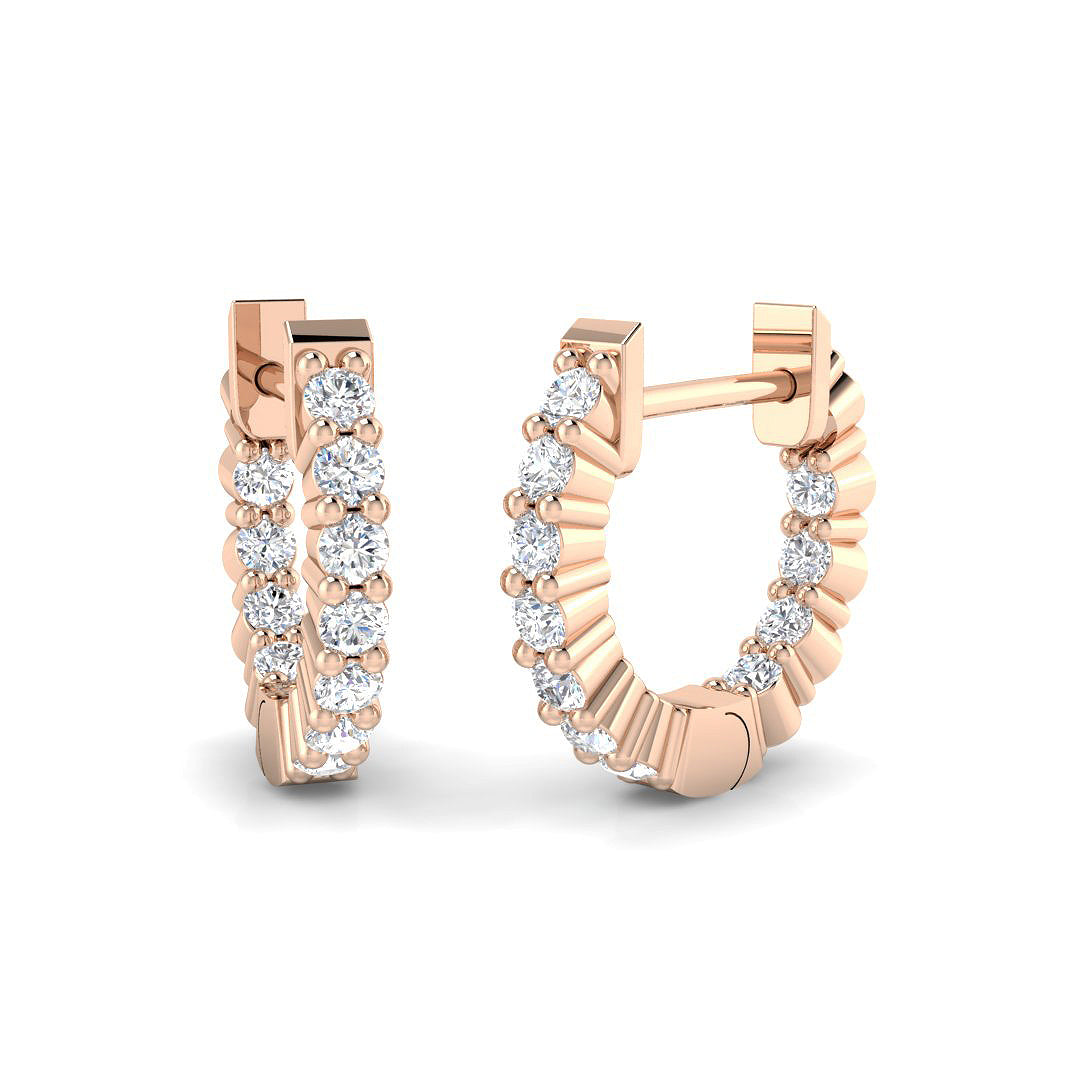 SE7057 — Earrings - 9k Rose Gold