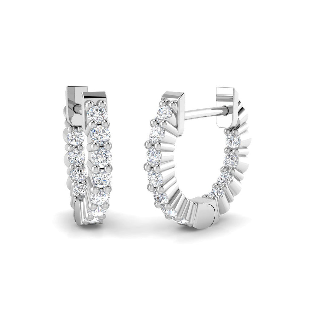 SE7057 — Earrings - 9k White Gold