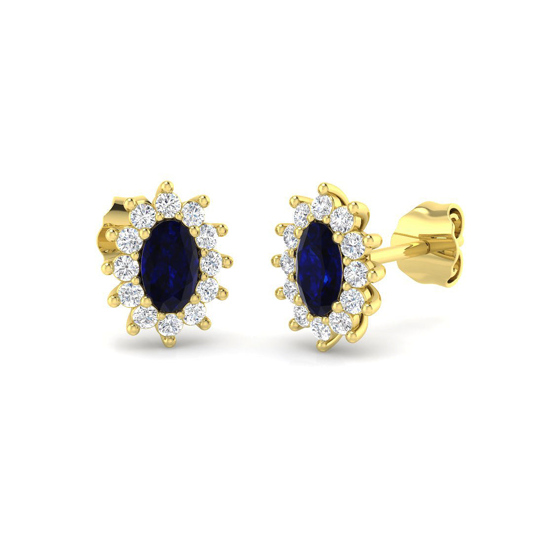 SE7062 — Earrings - 9 KT Yellow Gold