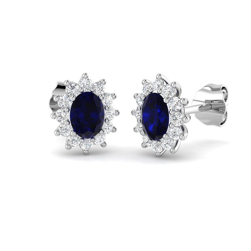 SE7066 — Earrings - 9k White Gold