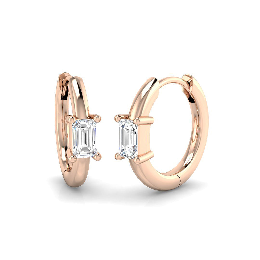 SE7069 — Earrings - 9k Rose Gold
