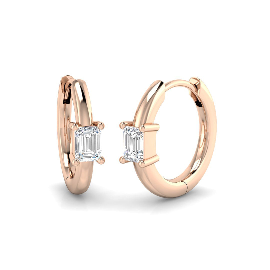 SE7070 — Earrings - 9k Rose Gold