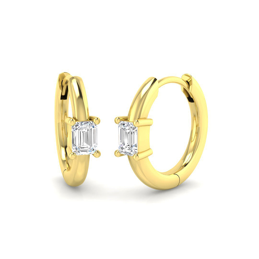 SE7070 — Earrings - 9k Yellow Gold