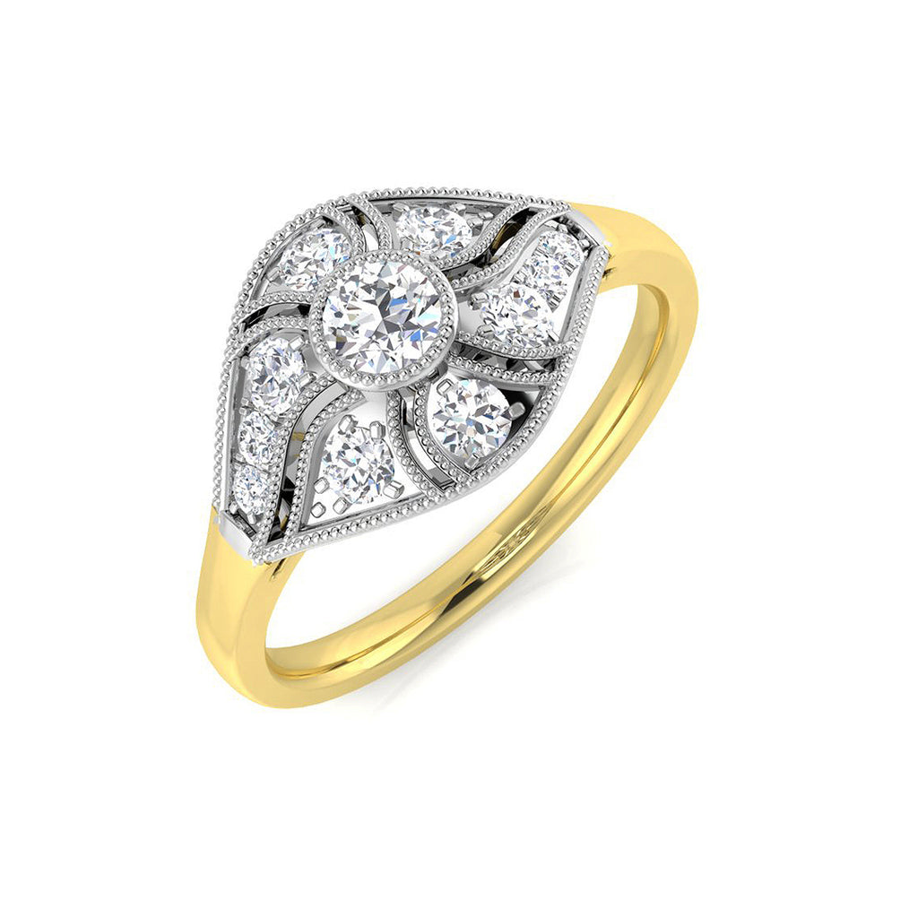 SL8346 — Ring - 9k Yellow Gold