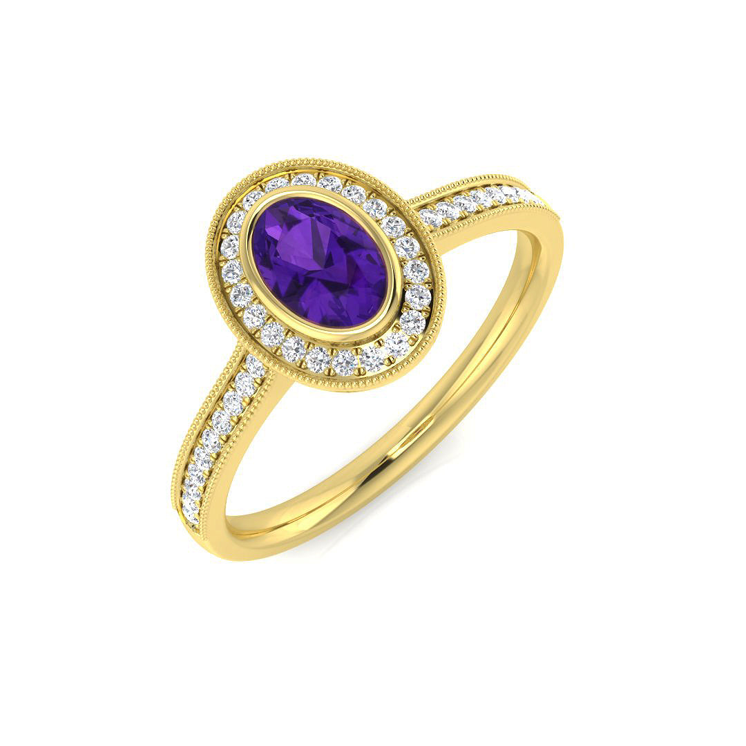SL8359 — Ring - 9k Yellow Gold