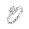 SL8404 — Ring - 9k White Gold